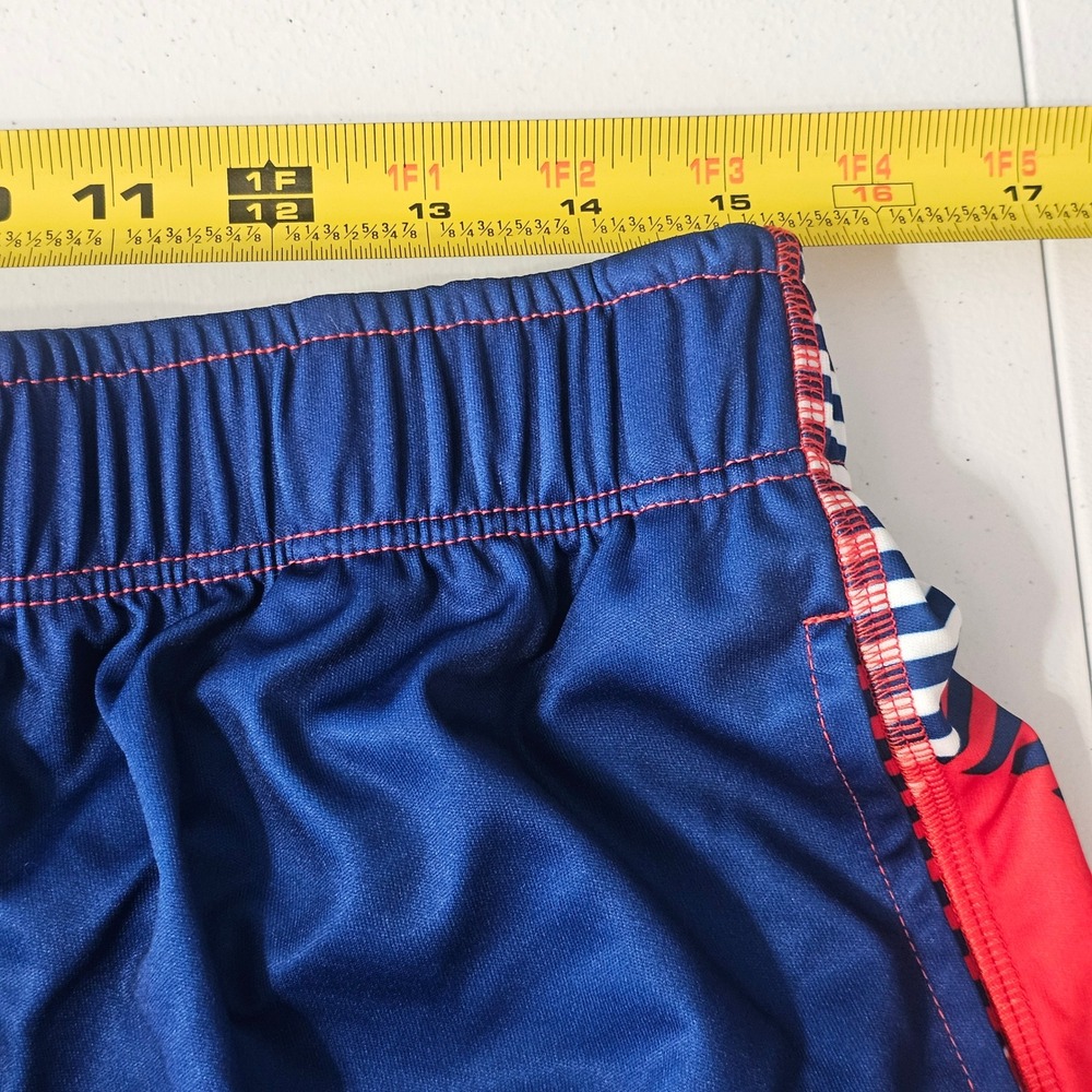 Loudmouth Toronto Blue Jays Shorts L Blue Red Geometric MLB Athletic Deadstock - Picture 6 of 13